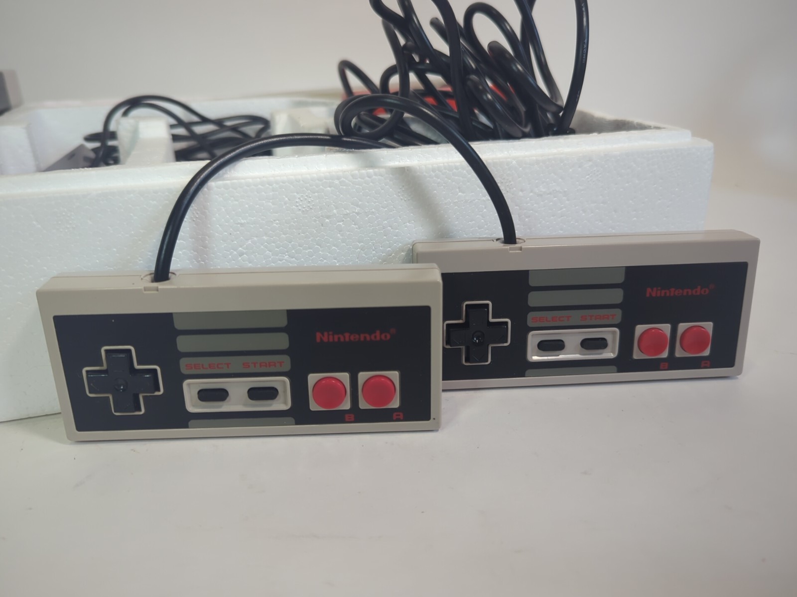 Nintendo NES Power Set With Original Box No Game Tested And Works
