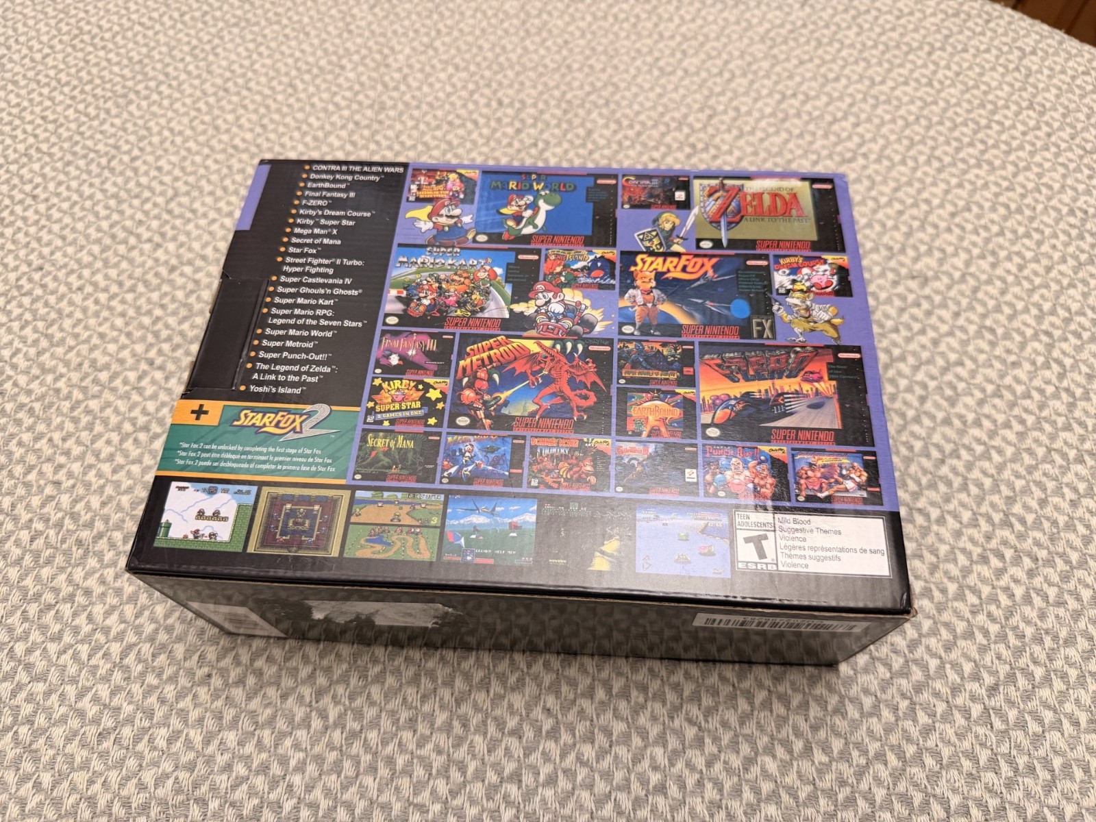 Super Nintendo Entertainment System SNES Classic Mini Edition OpenBox-Never Used