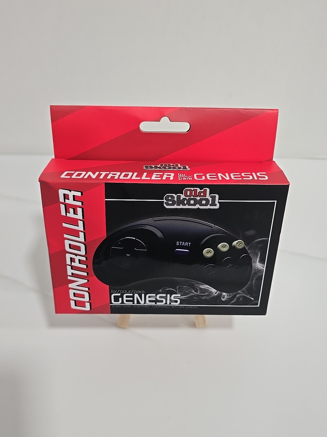 Original Sega Genesis Console Model 1601 + 2 Controllers & Sonic Hedgehog TESTED