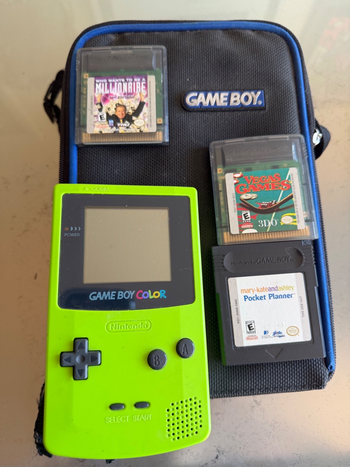 Nintendo Game Boy Color Kiwi Handheld System (CGB-001