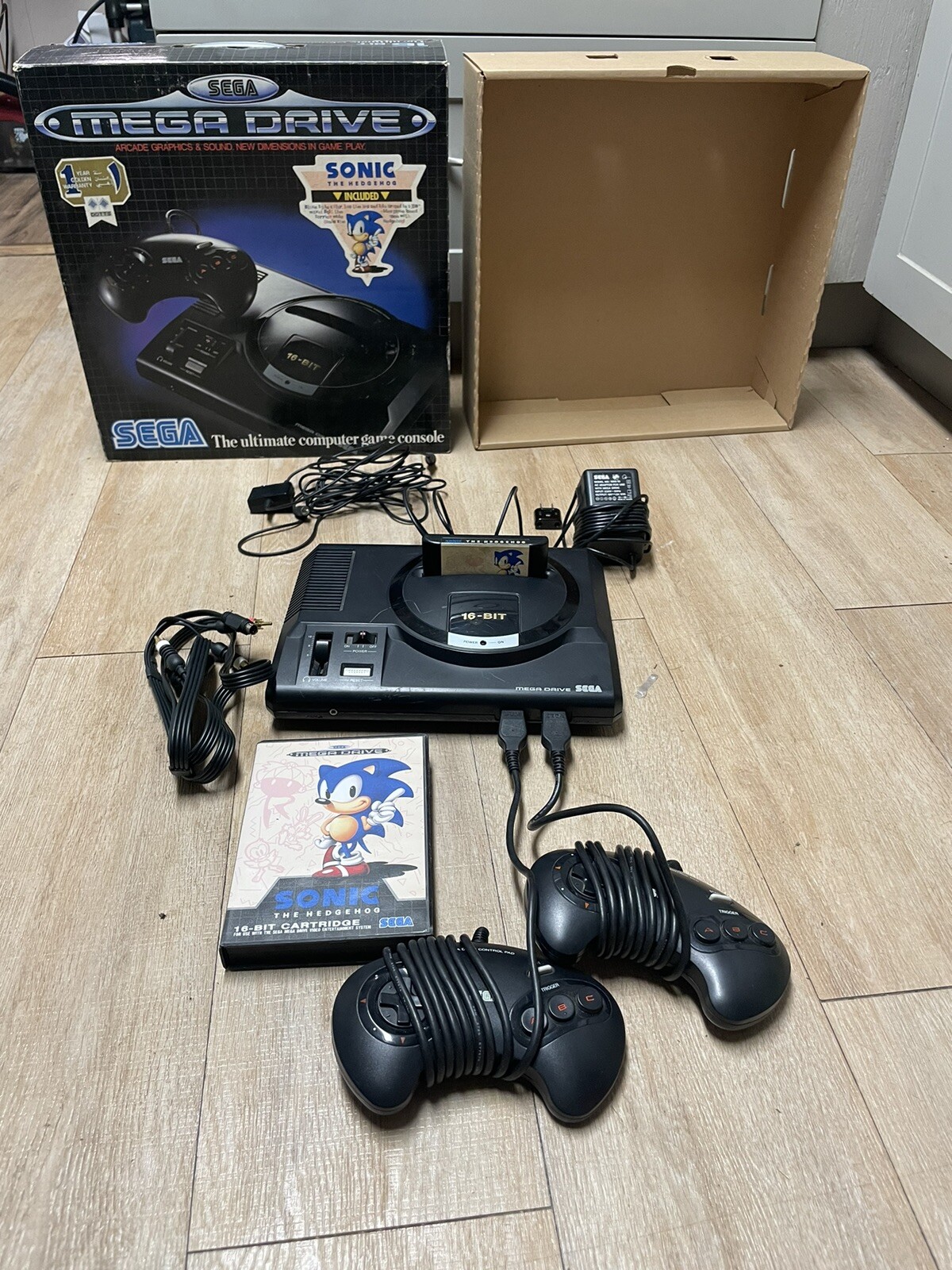 Sega Genesis 1 Console System In Box. Read Description Fast Ship 📦🌎