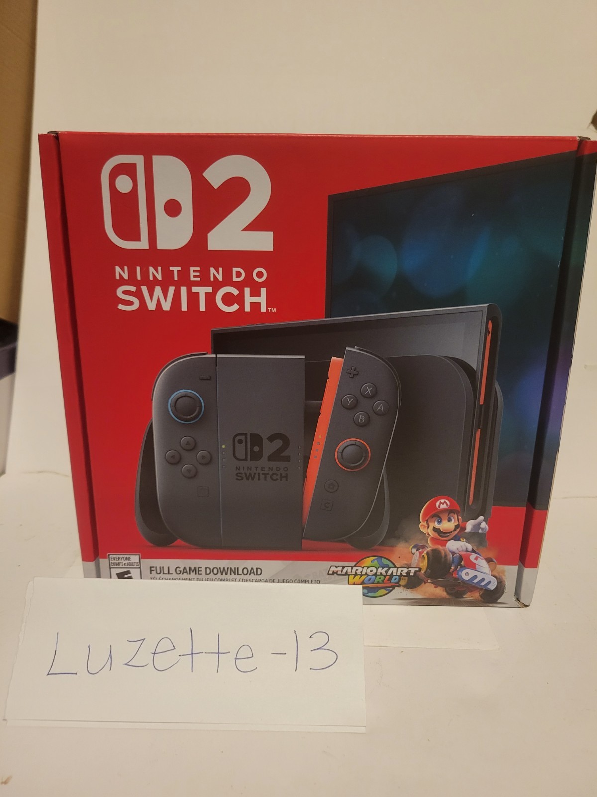 UNOPEN NINTENDO Switch 2 + Mario Kart World Console Bundle ✅In Hand ! Ships ASAP