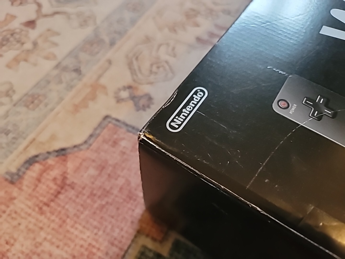 Nintendo Wii: Wii Sports + Wii Sports Resort Black !BOX ONLY! SEE PHOTOS READ