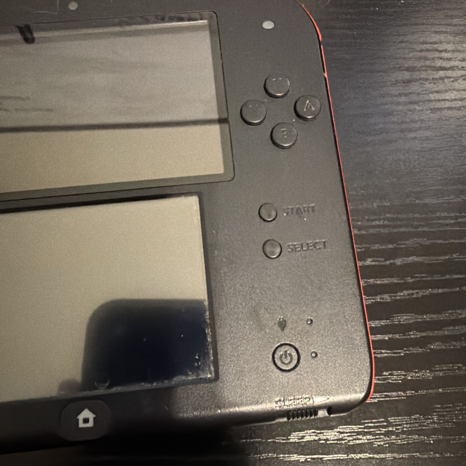 Nintendo 2DS Launch Edition Crimson Red Handheld System Tested Works