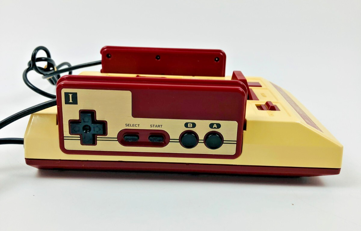 Nintendo Famicom Family Computer Console Boxed HVC-001 Box and styrofoam dirty