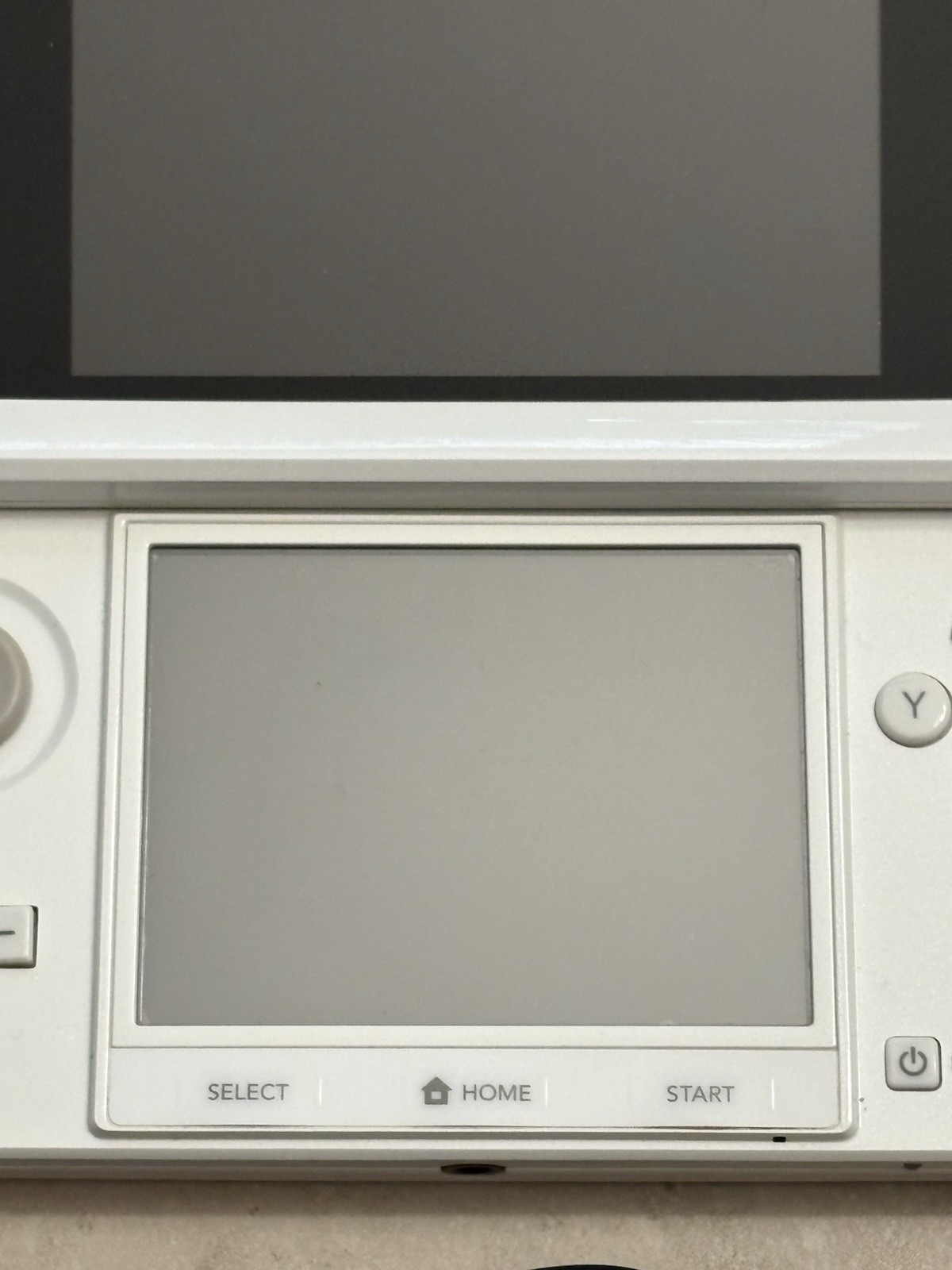 Nintendo 3DS Console White Edition With Charger US SELLER New Top Screen