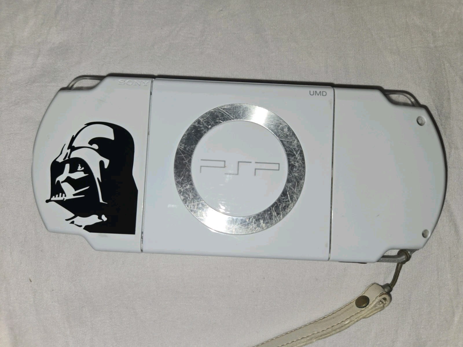 Sony 2000 PSP White Console Star Wars Darth Vader (Read description, Tested)