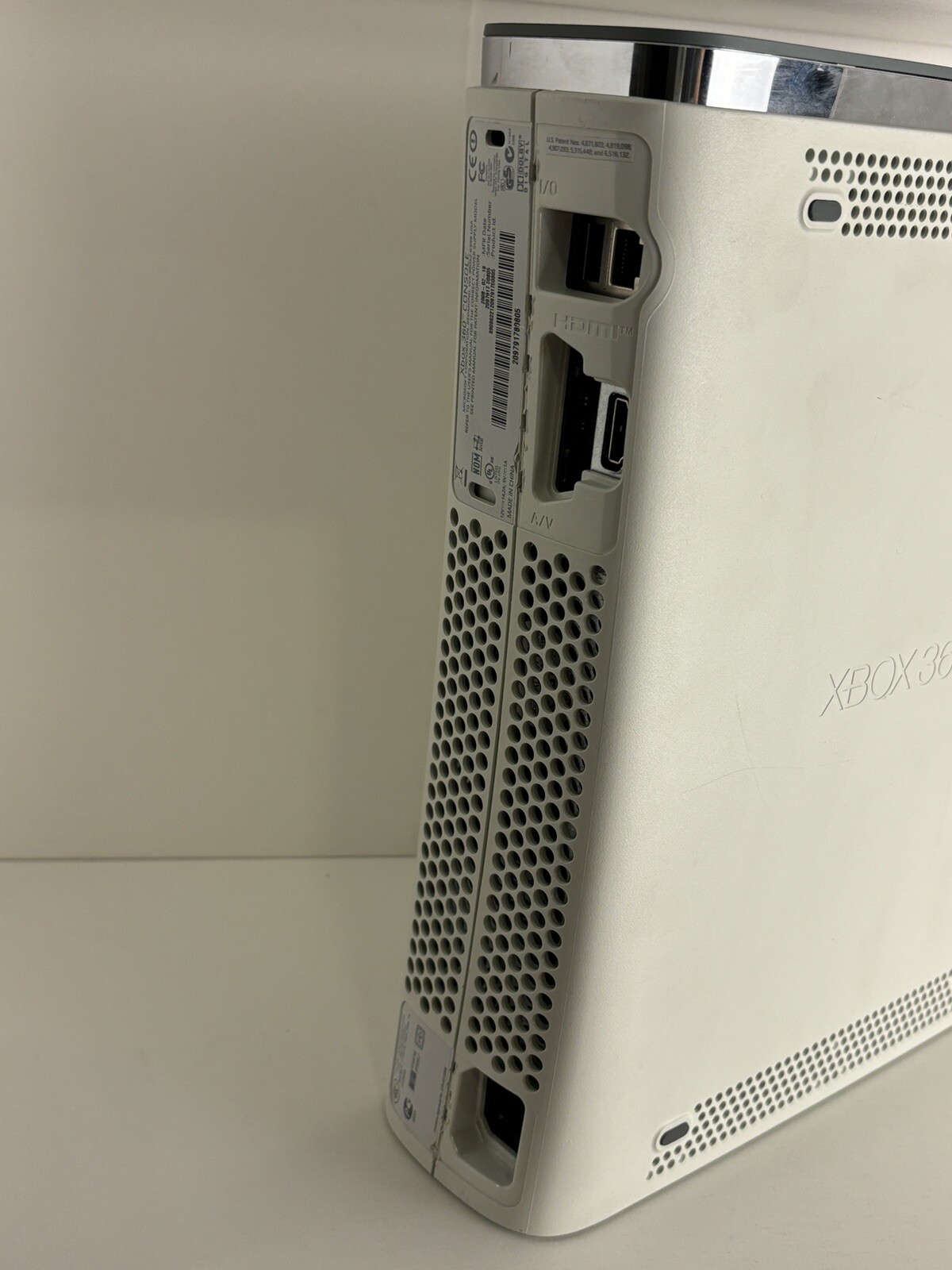 Microsoft Xbox 360 Console – Matte White With HDD – Doesn’t Play Discs