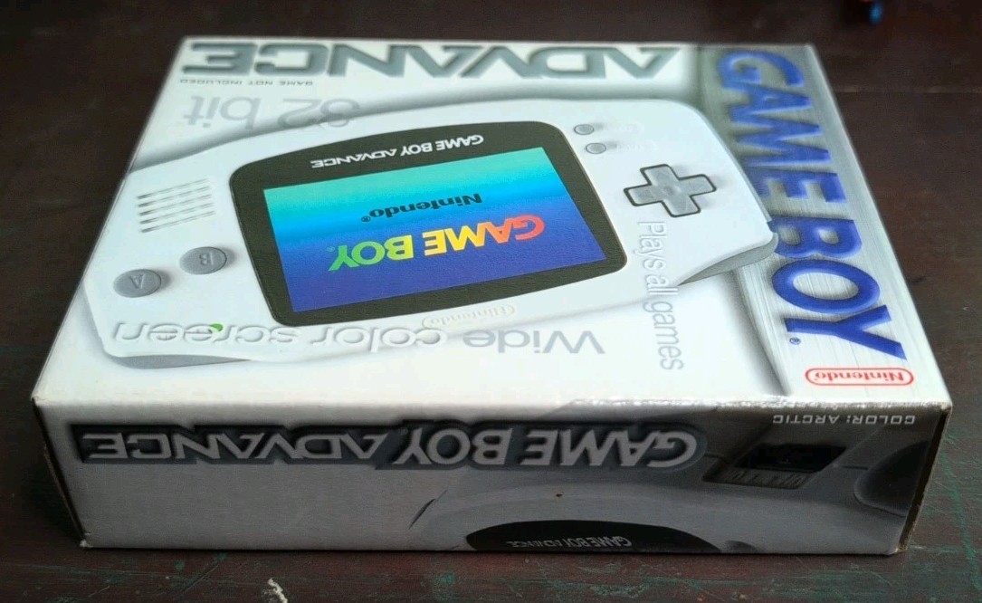 Nintendo Game Boy Advance GBA Console White System CIB, *BEAUTIFUL HIGH GRADE*🔥