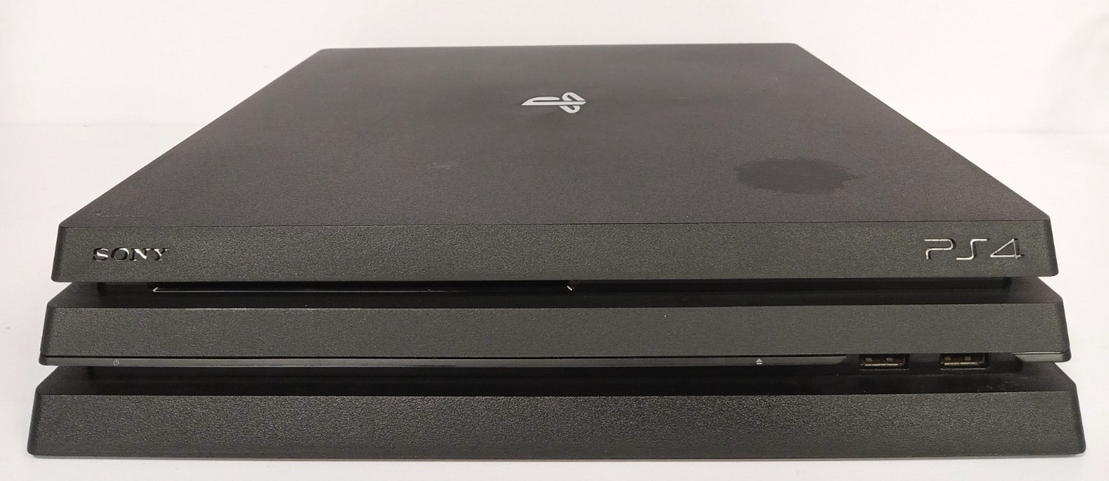 Sony PlayStation 4 PS4 Pro 1TB Console + Cables (CUH-7215B, 2019) Tested, FF #15