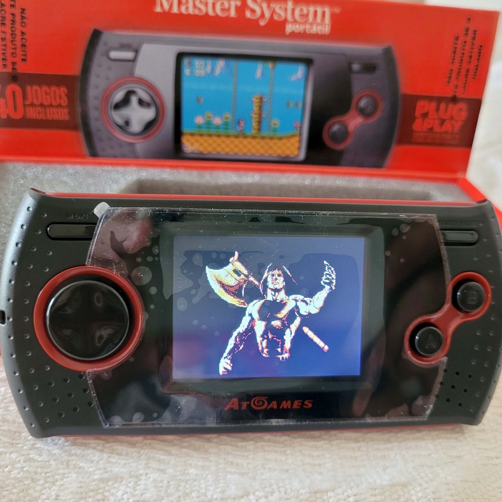 MASTER SYSTEM PORTABLE (PORTATIL) CIB – RARE HANDHELD CONSOLE BY TECTOY BRAZIL🔥