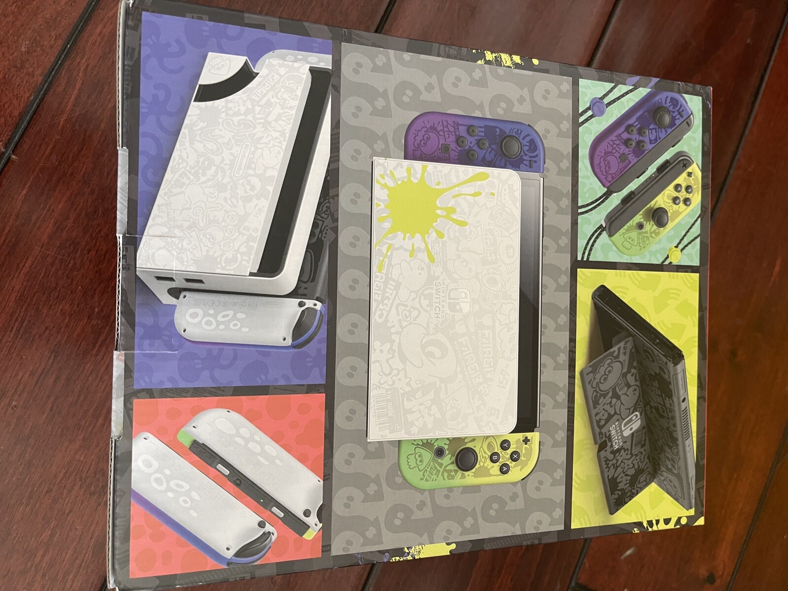 NEW Nintendo Switch – OLED Model Splatoon 3 Special Edition Bundle Game FASTSHIP