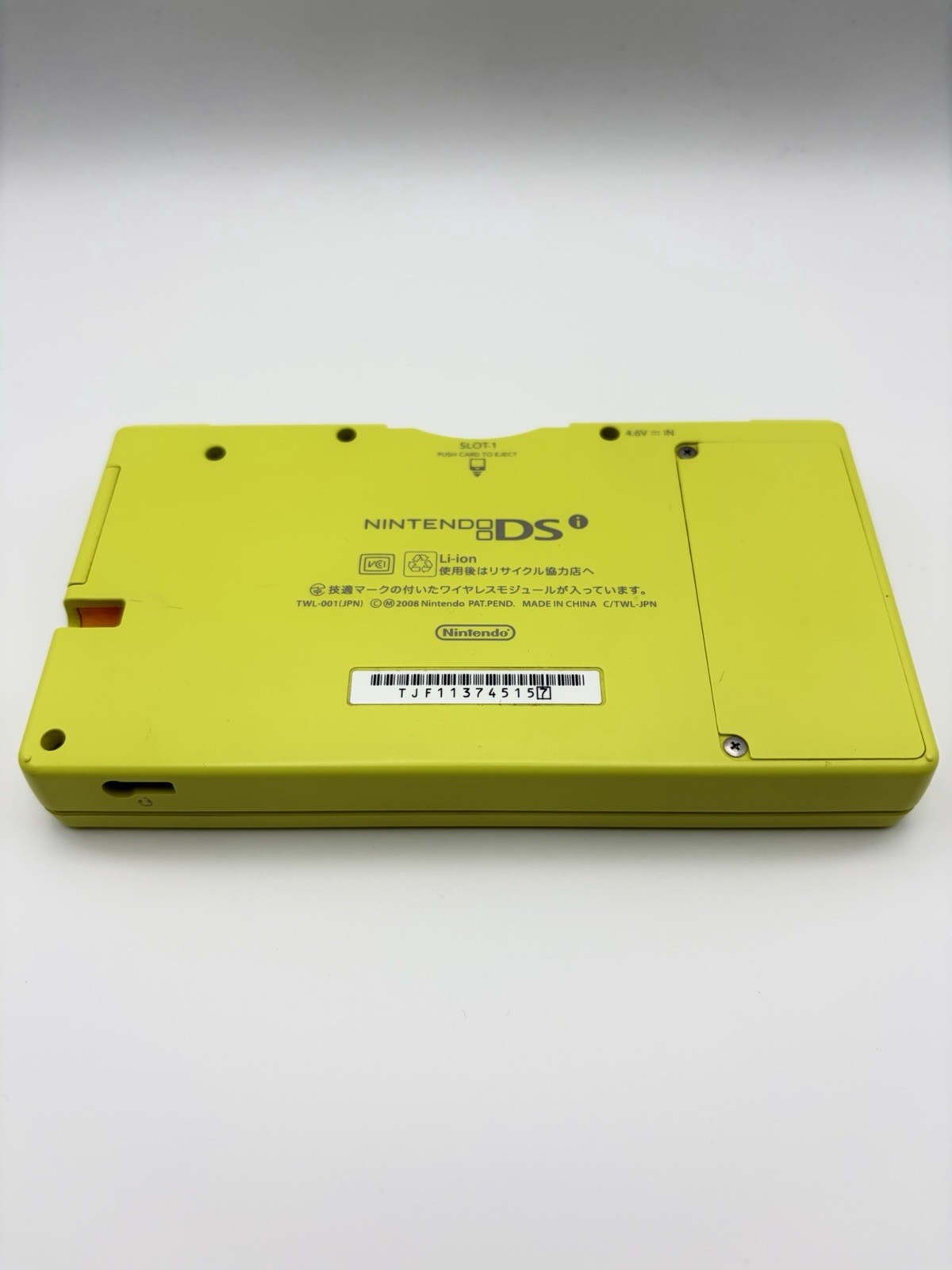Nintendo DSi Lime Green Console Tested Working Excellent Condition Japan