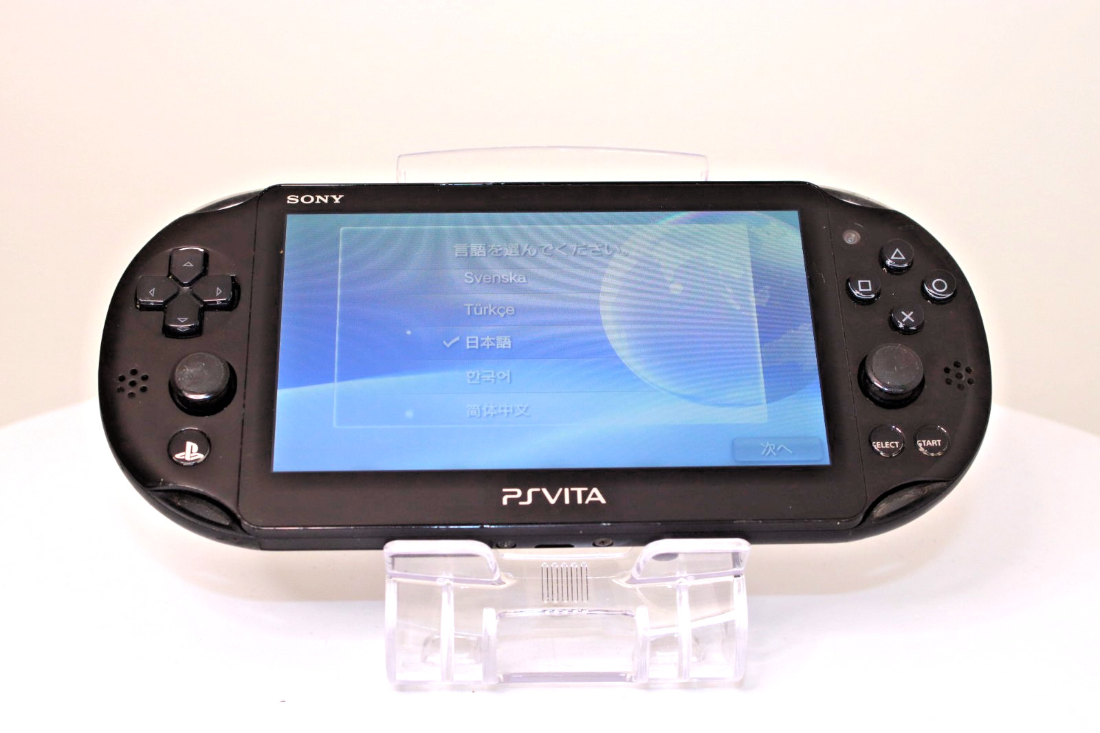JP Game PS Vita PCH-2000 Black [ Rank：B]