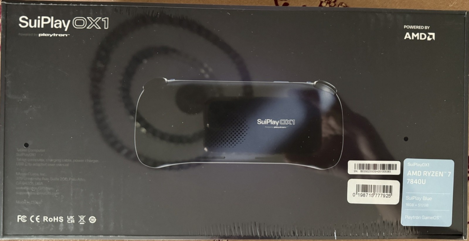 SuiPlay0X1 Handheld Gaming PC (512GB/16GB) – Brand New