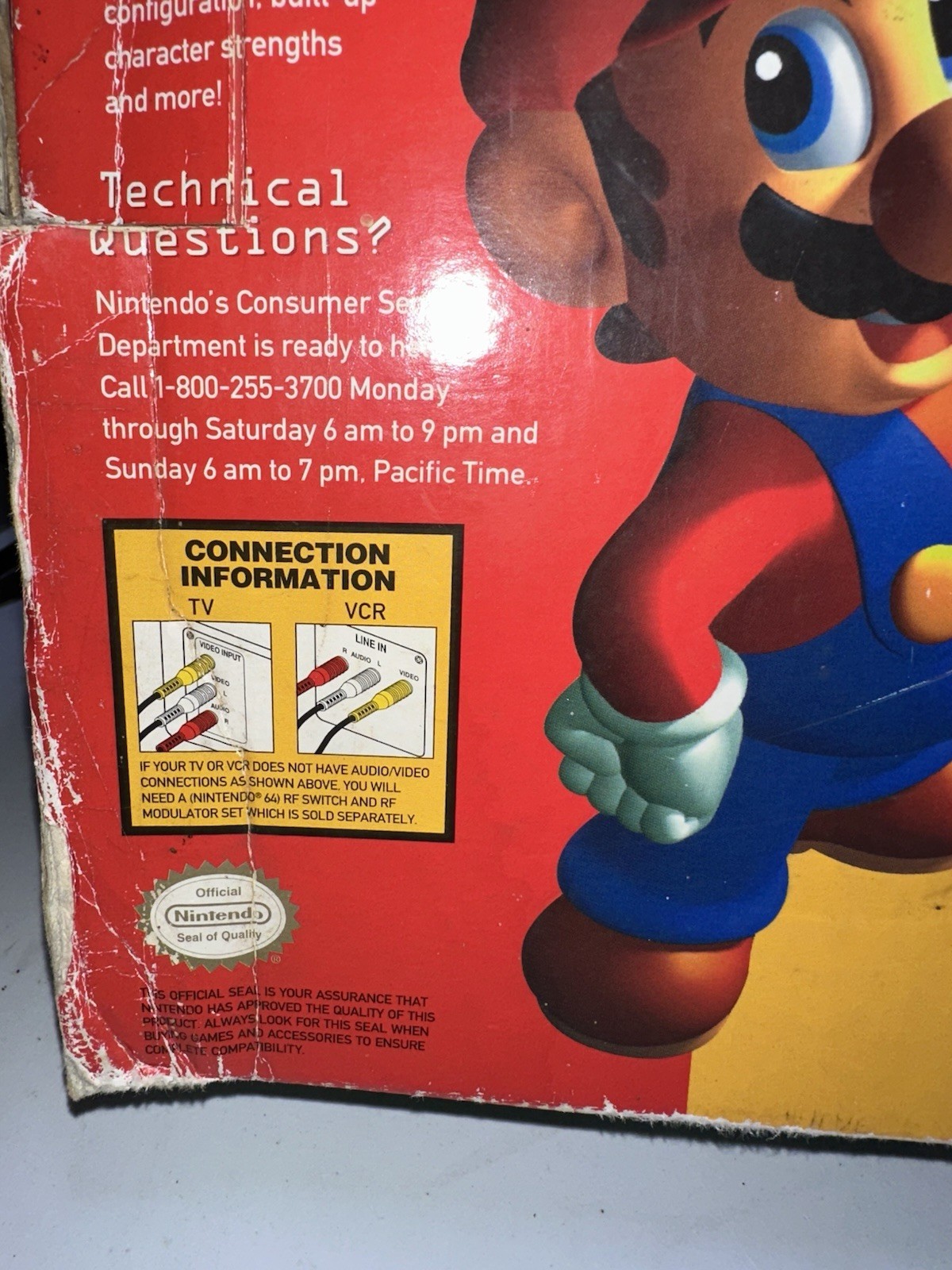 Nintendo 64 Console – In Original Box – NUS-001 Gray (please Read Description)