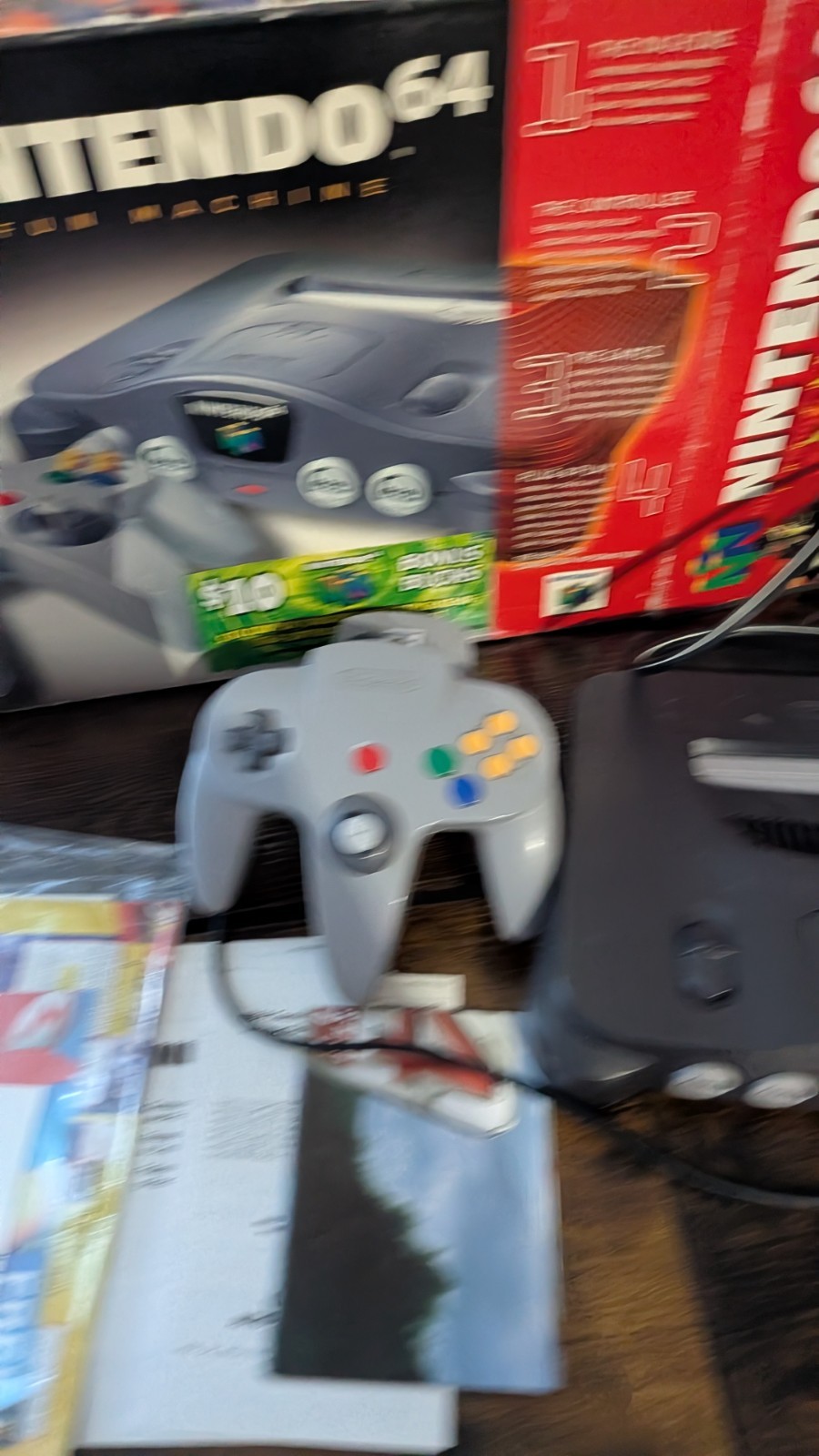 Nintendo 64 Video Game Console N64 Console INCLUDES ORIGINAL BOX