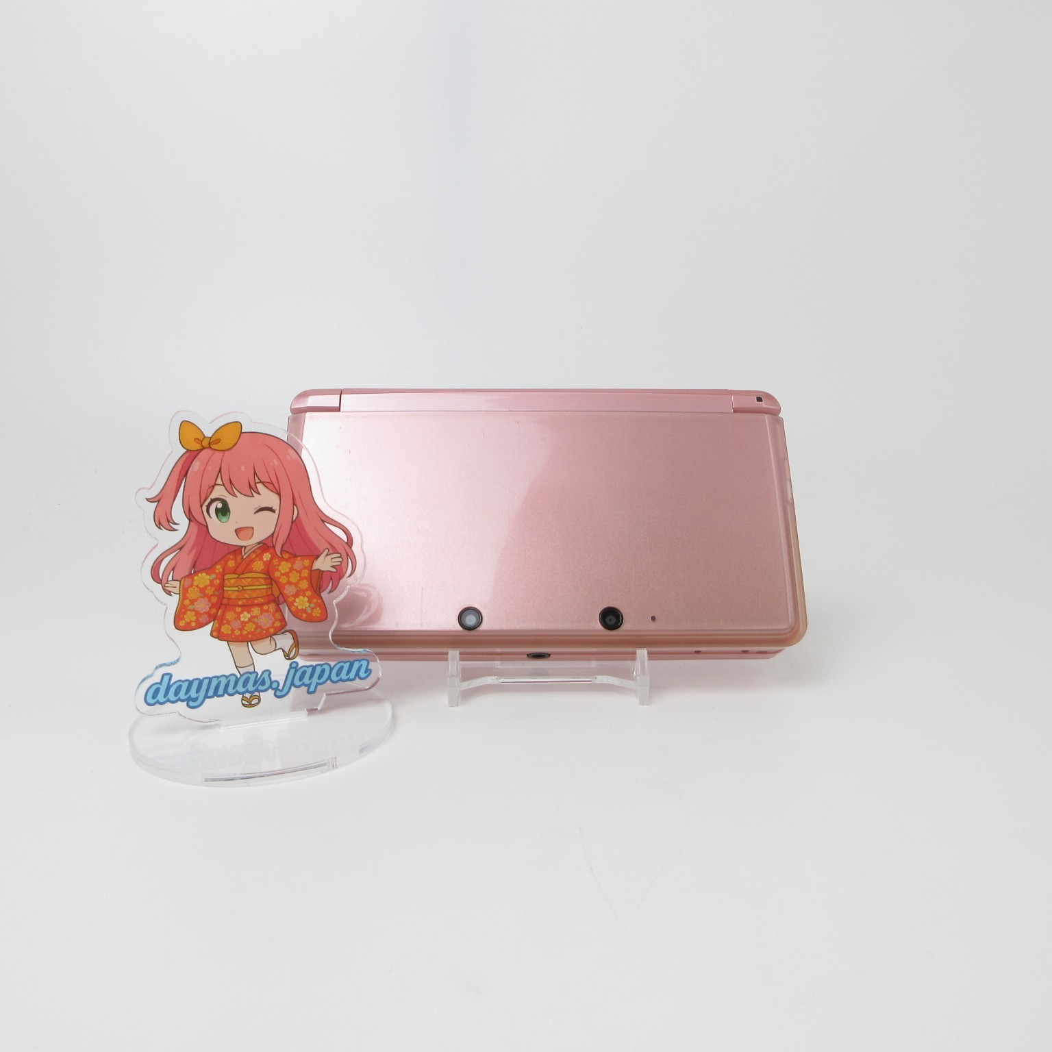 【Excellent】Nintendo 3DS Misty Pink Console ONLY Japanese Edition #DEN0328/06