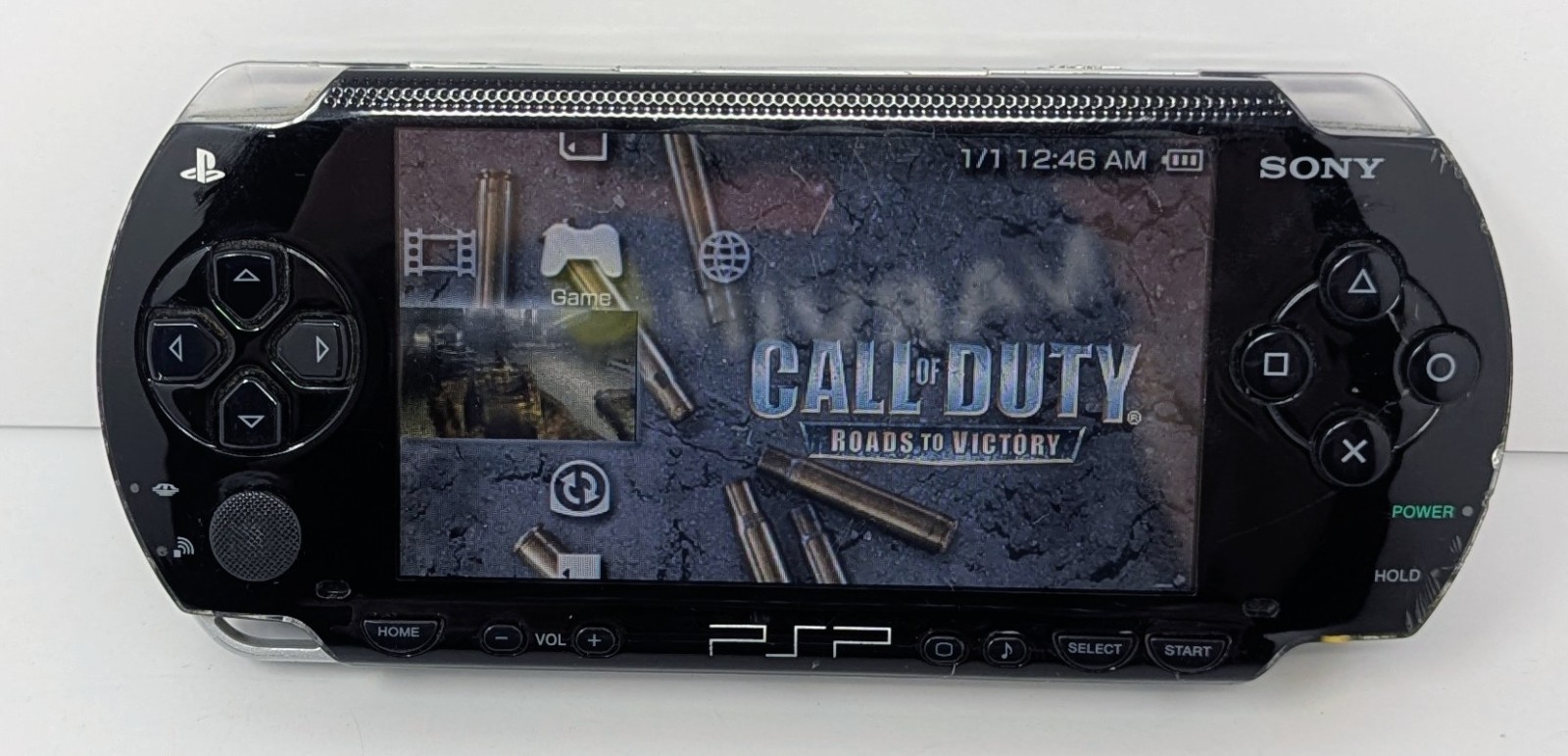 Sony PlayStation Portable PSP 1000 Bundle w/ Charger & Call Of Duty – Tested!