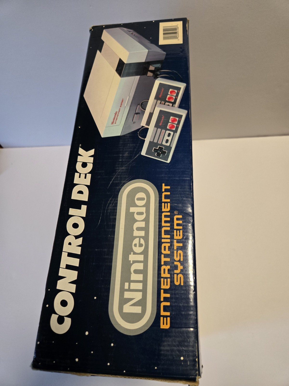 Nintendo NES Control Deck Console Complete with Original Box Cleaned TESTED