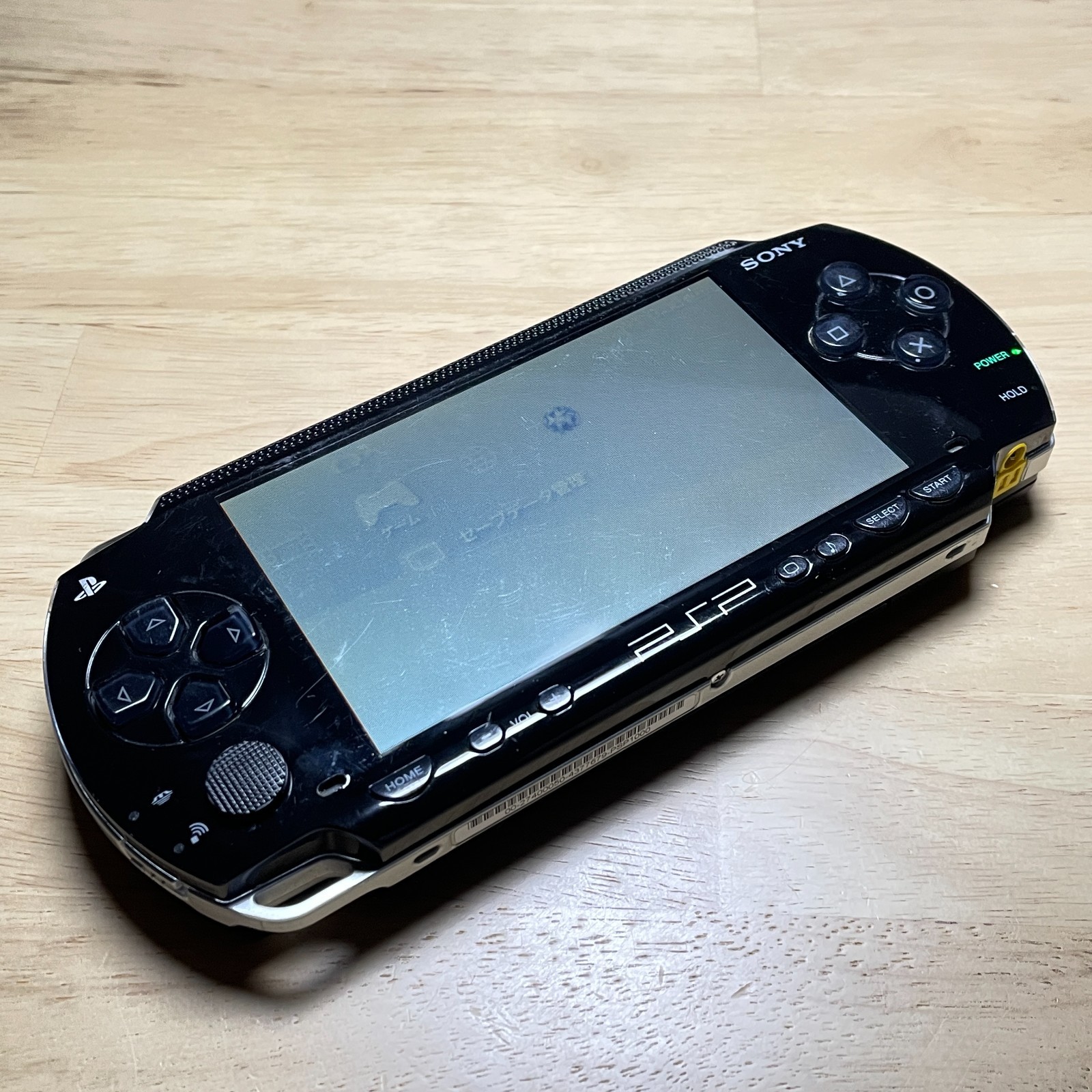 Sony PlayStation portable PSP-1000 Console Black Japan Working Tested