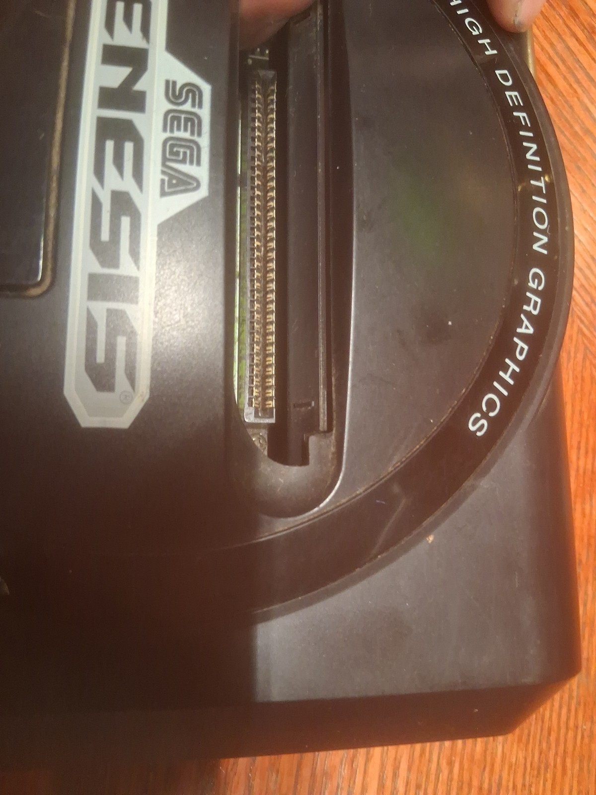 Sega Genesis 16-Bit Console Gaming System With Chords Black 1601