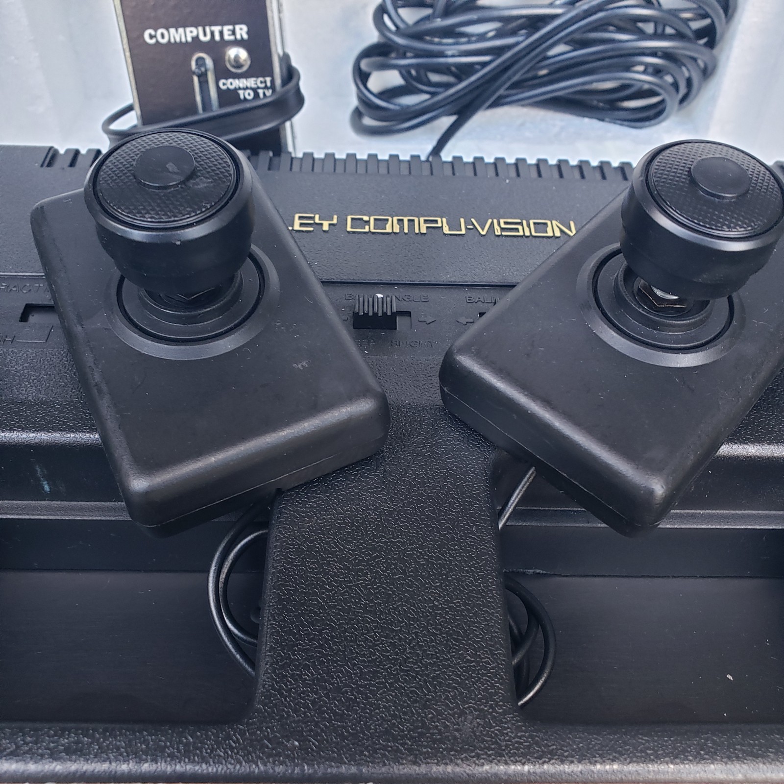 Vintage Bently Compu-Vision Deluxe Home TV Family Video Game System Untested