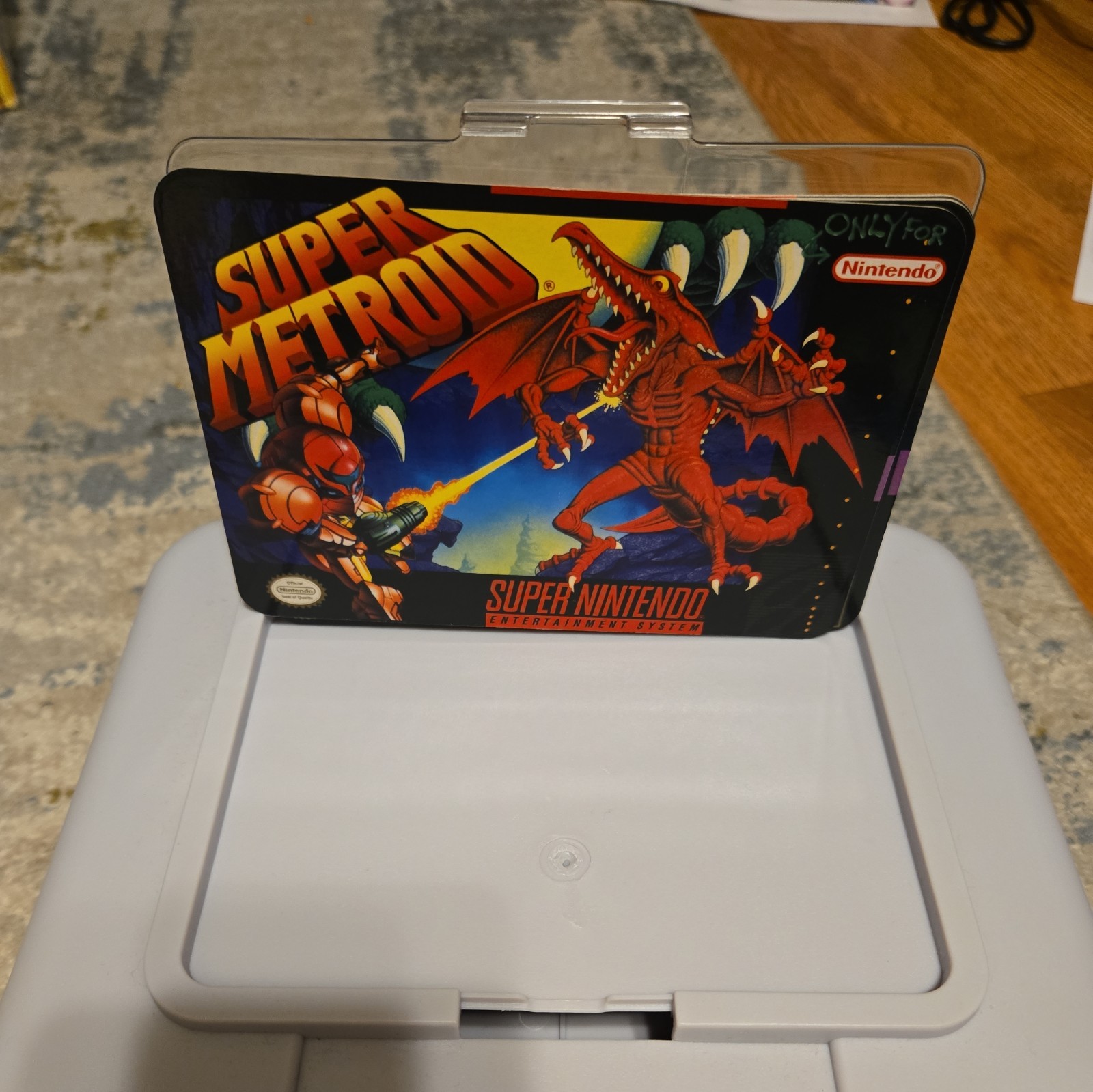 Authentic Nintendo SNES Classic Edition Complete MINT Deluxe Case