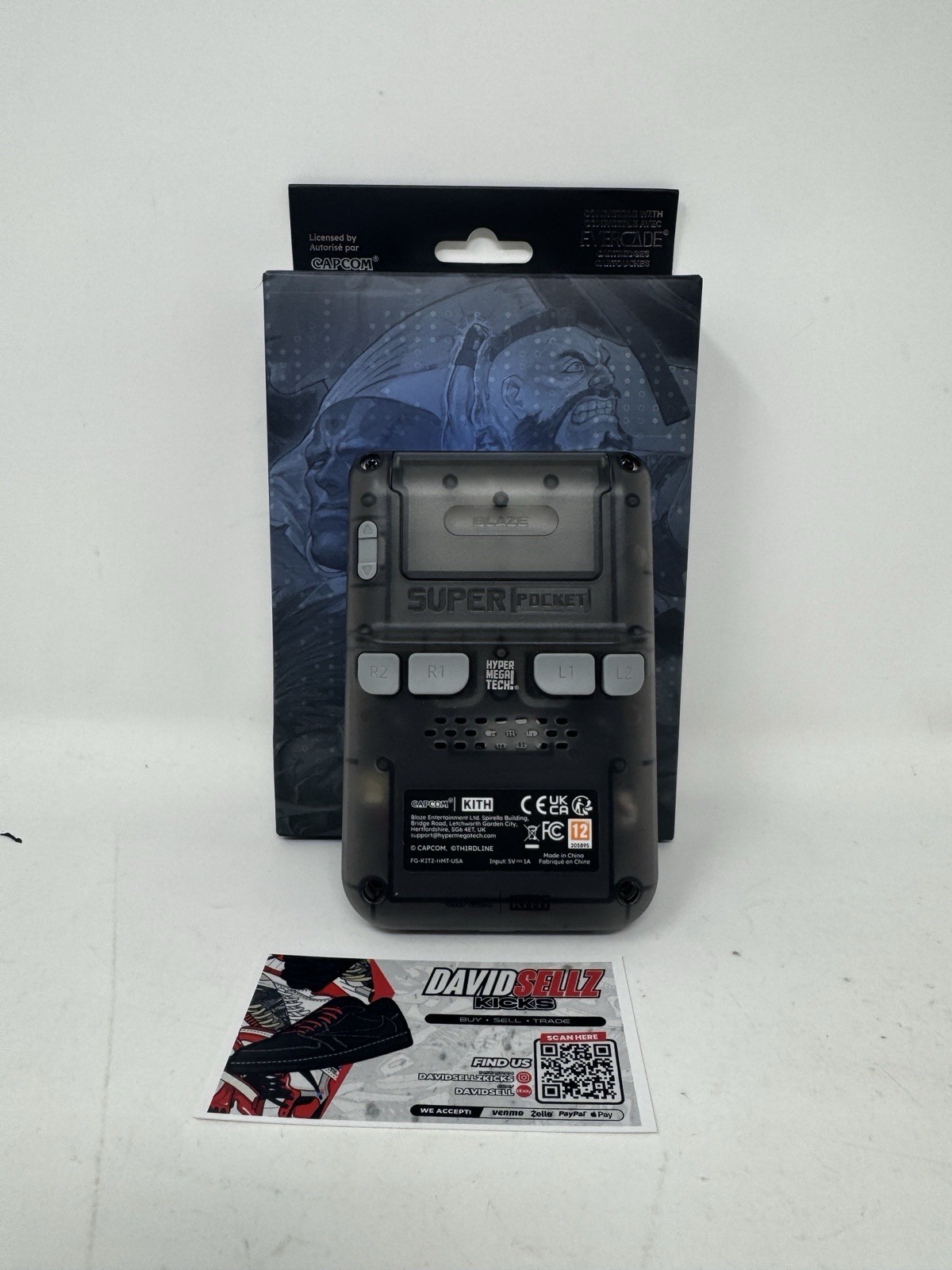 Kith x Capcom | Hyper Mega Tech Super Pocket – In Hand