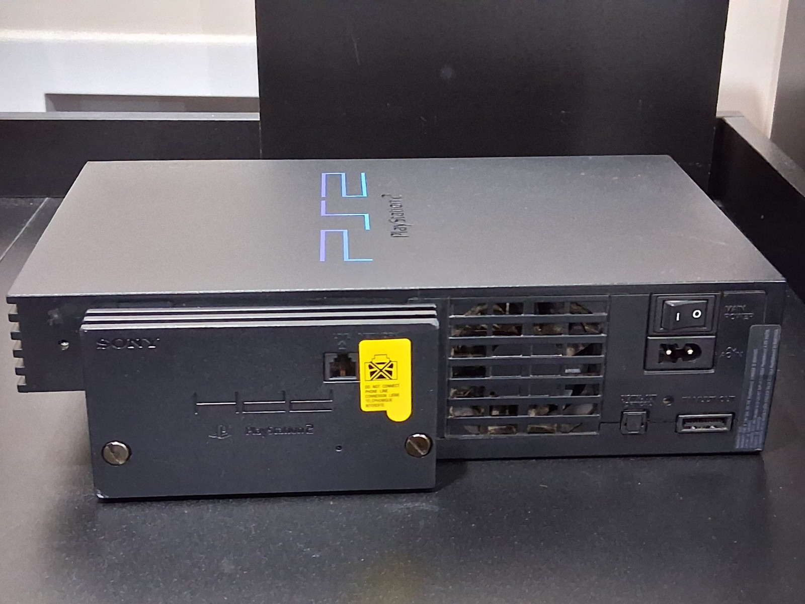 PS2 Model SCPH50001 HDMI PlayStation 2 Network Controller 6 Game Lot FAT Bundle