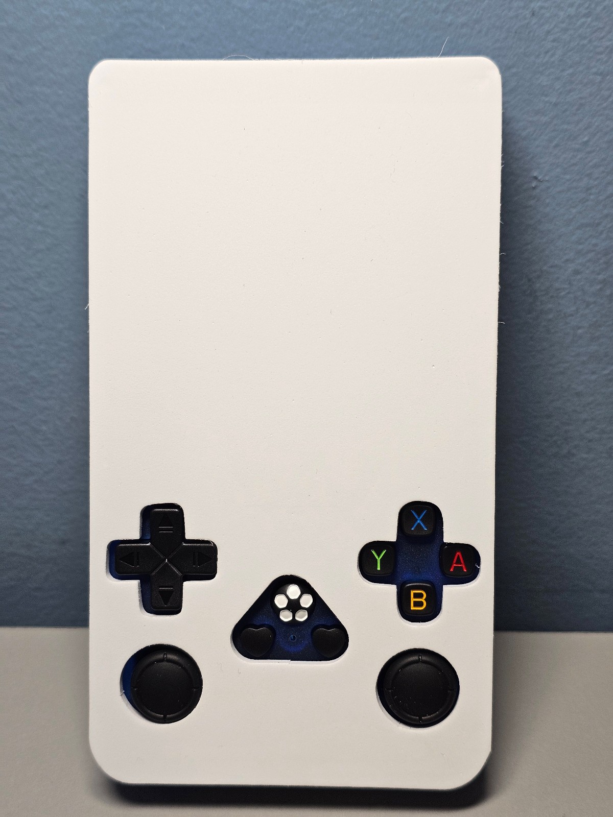 Open Source Hand Held Game Console R36Max – Transparent Blue – 4″ Screen – New!