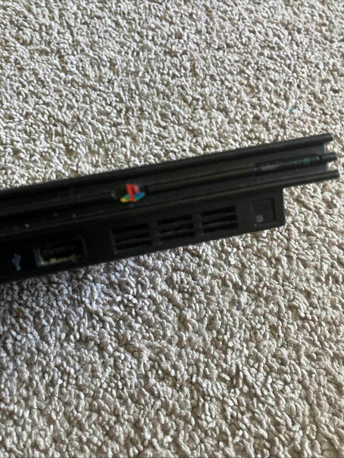 Sony PlayStation 2 Slim Launch Edition Charcoal Black Console (SCPH-77001CB)