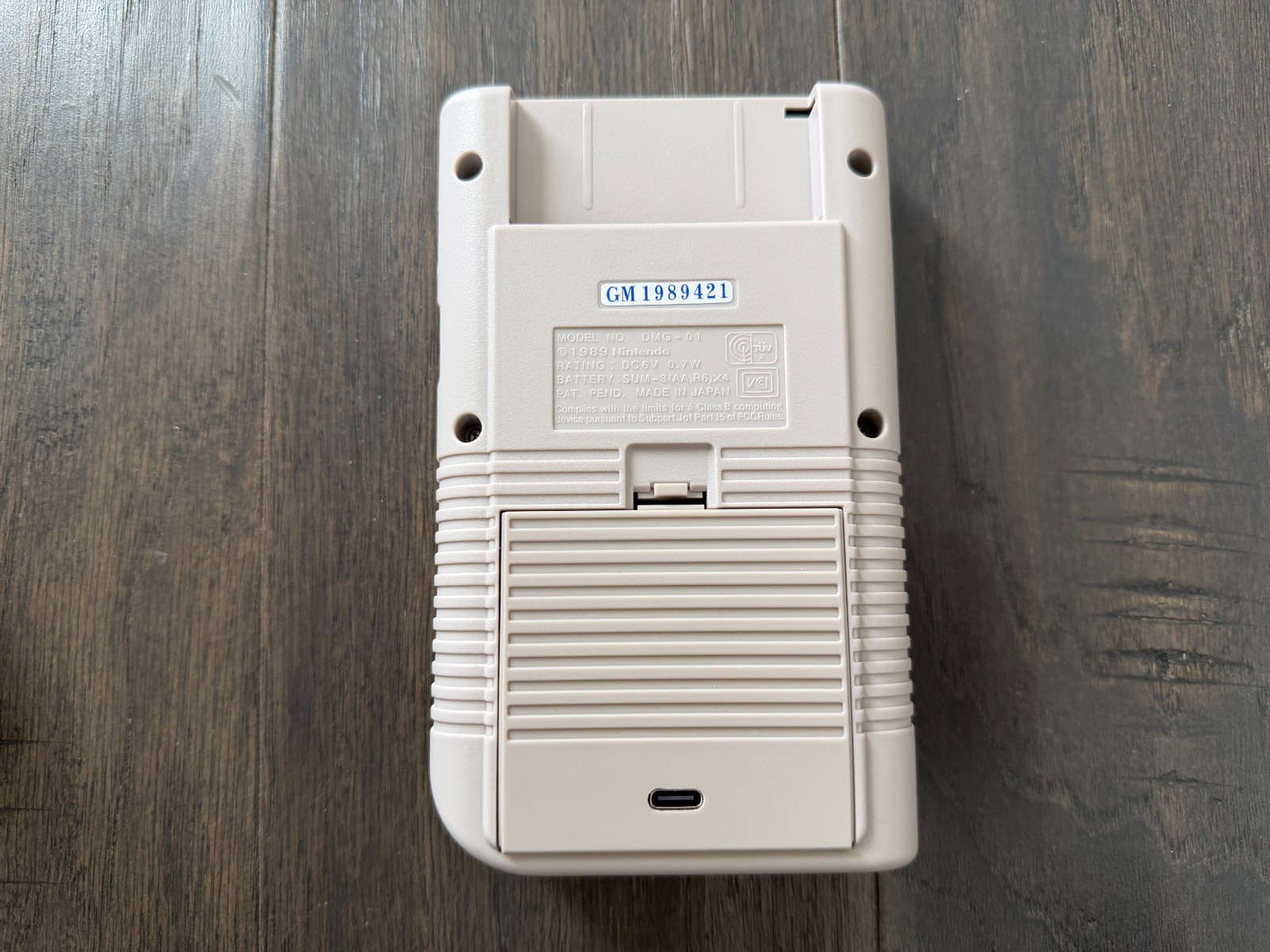 Nintendo Original Gameboy DMG Backlight IPS Screen and Glass Lens – Pearl White