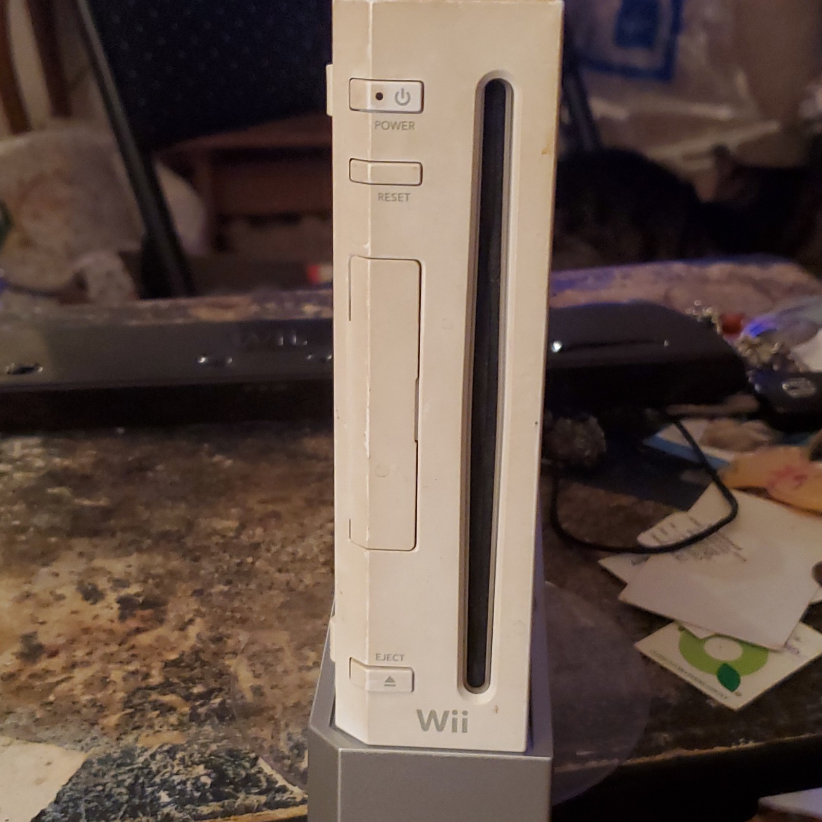 Nintendo Wii RVL-001 White Home Console GameCube Compatible USB-A AV Multi Out
