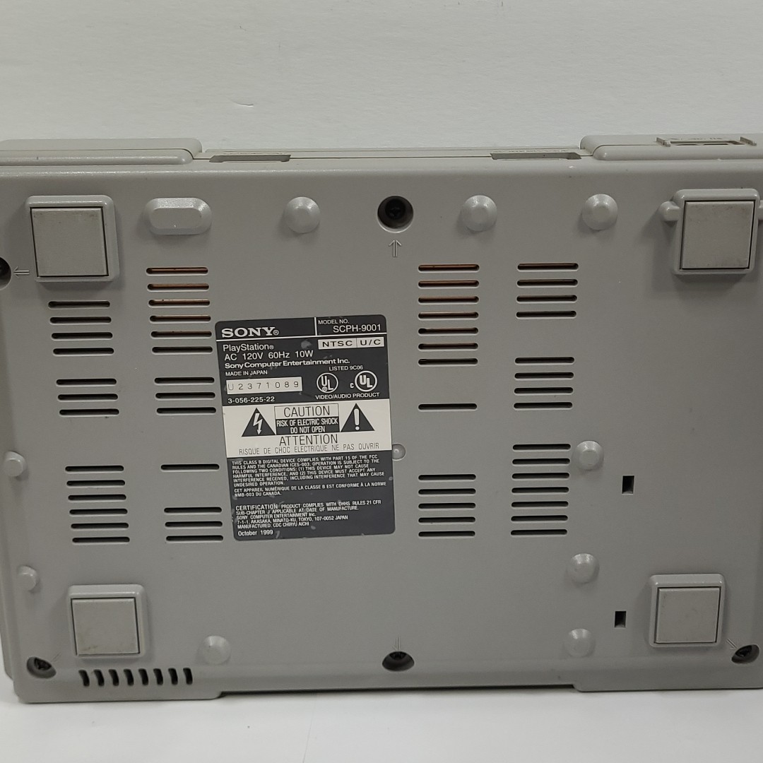 READ Sony PlayStation 1 Gray Console Only. Eject Button Sticks