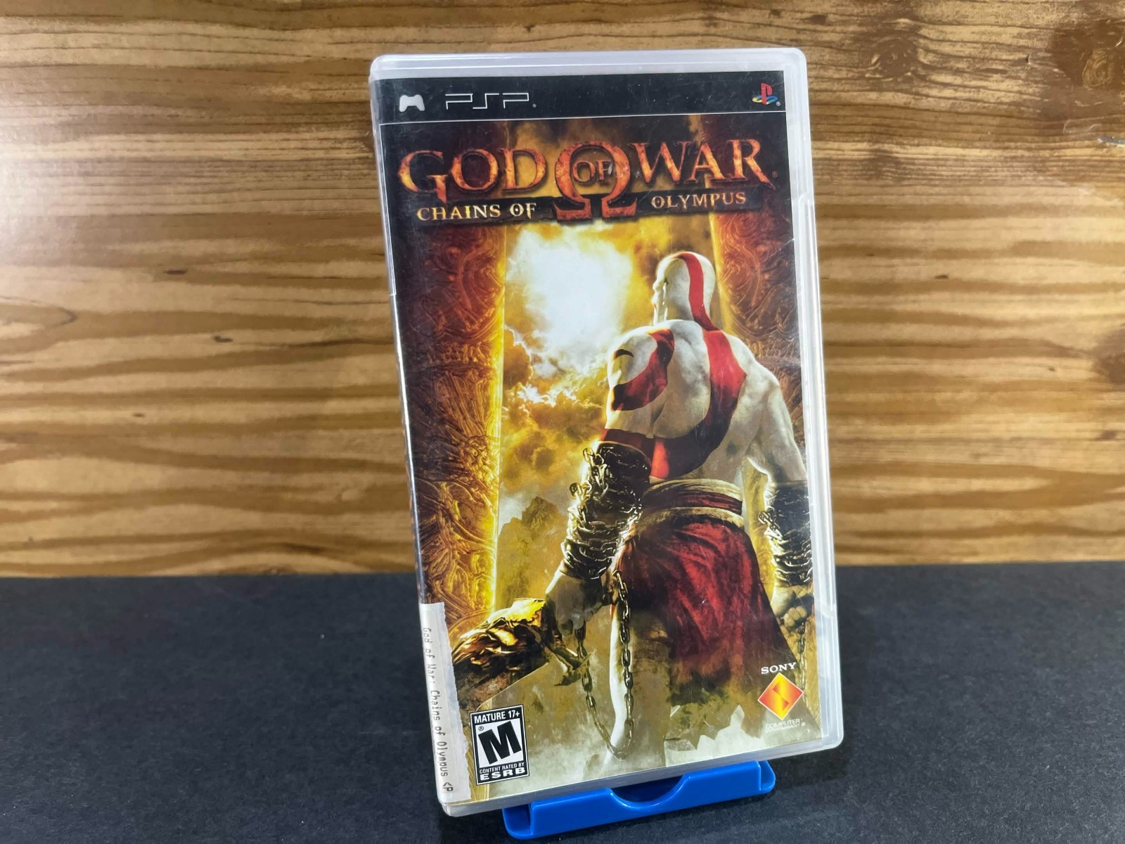 Sony PSP-3001 Console + God of War Chains of Olympus UMD Game Untested