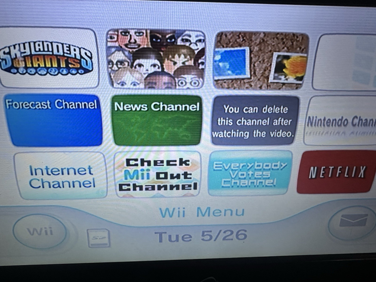 Nintendo Wii Blue Console Bundle 12 Games Skylanders Giants MotionPlus Wii Zap⚡️