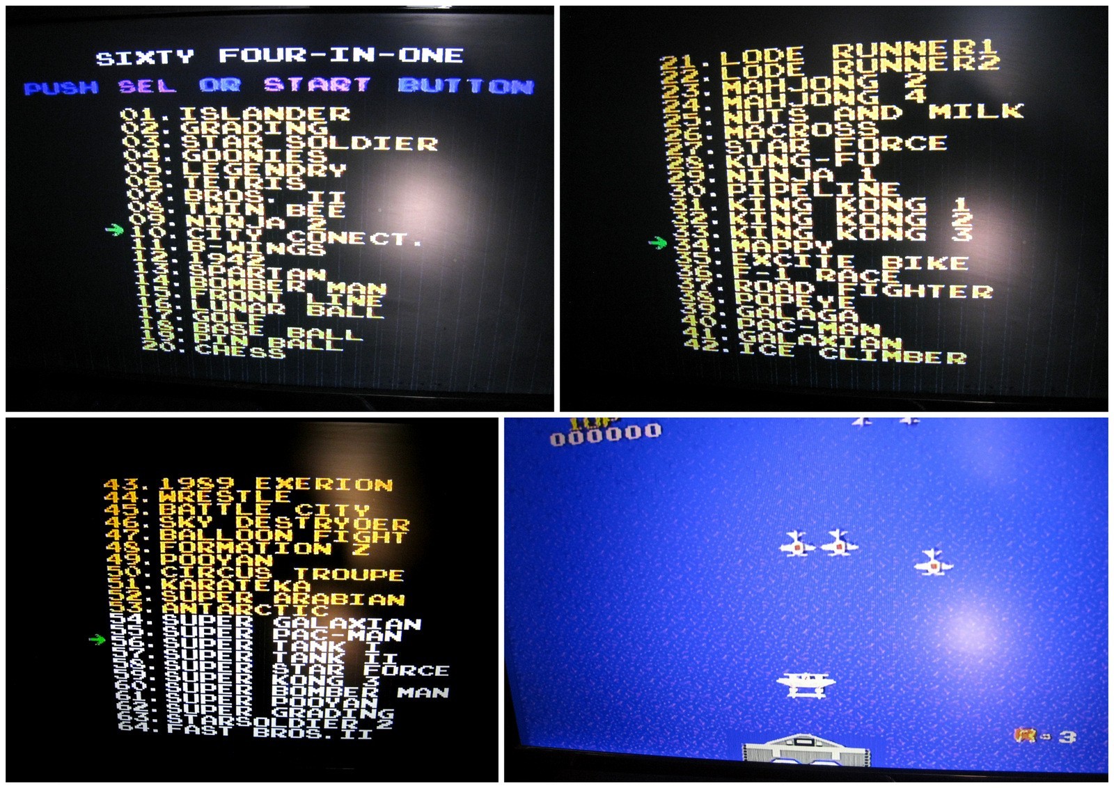 Micro Genius IQ-502 Video Game Console with 64-in-1 Video Game Cartridge