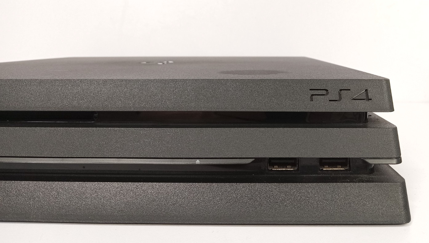 Sony PlayStation 4 PS4 Pro 1TB Console + Cables (CUH-7215B, 2019) Tested, FF #15