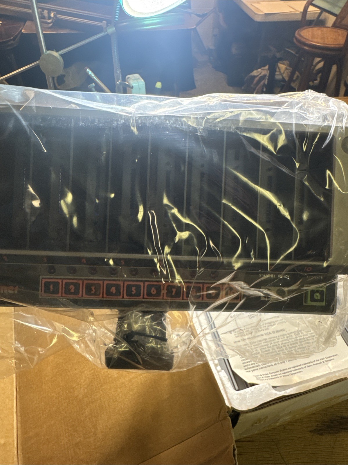 Atari VCS Romscanner Command Center Atari 2600 VGA-10 CIB NIB NOS ~VHTF MINT 🔥