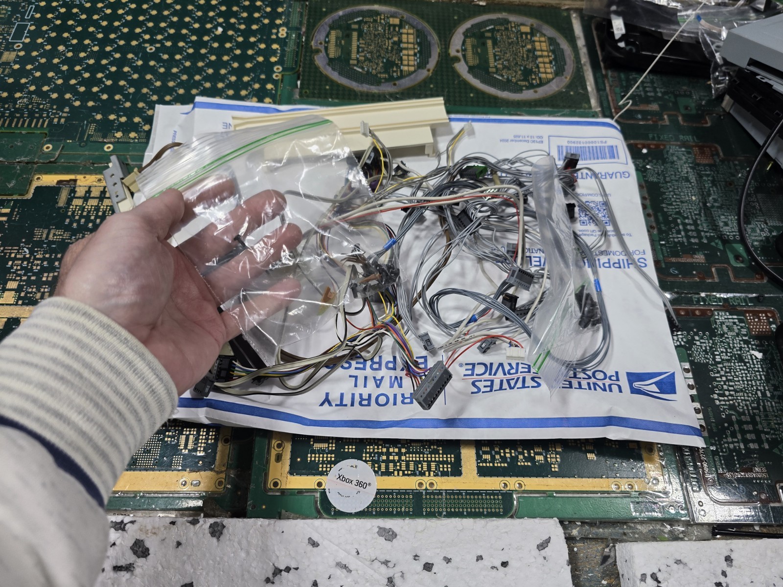 Philips CDI 910 EXACT Cable, Cables, Cable w/Screws-Not Tested-Intact-PARTS-READ