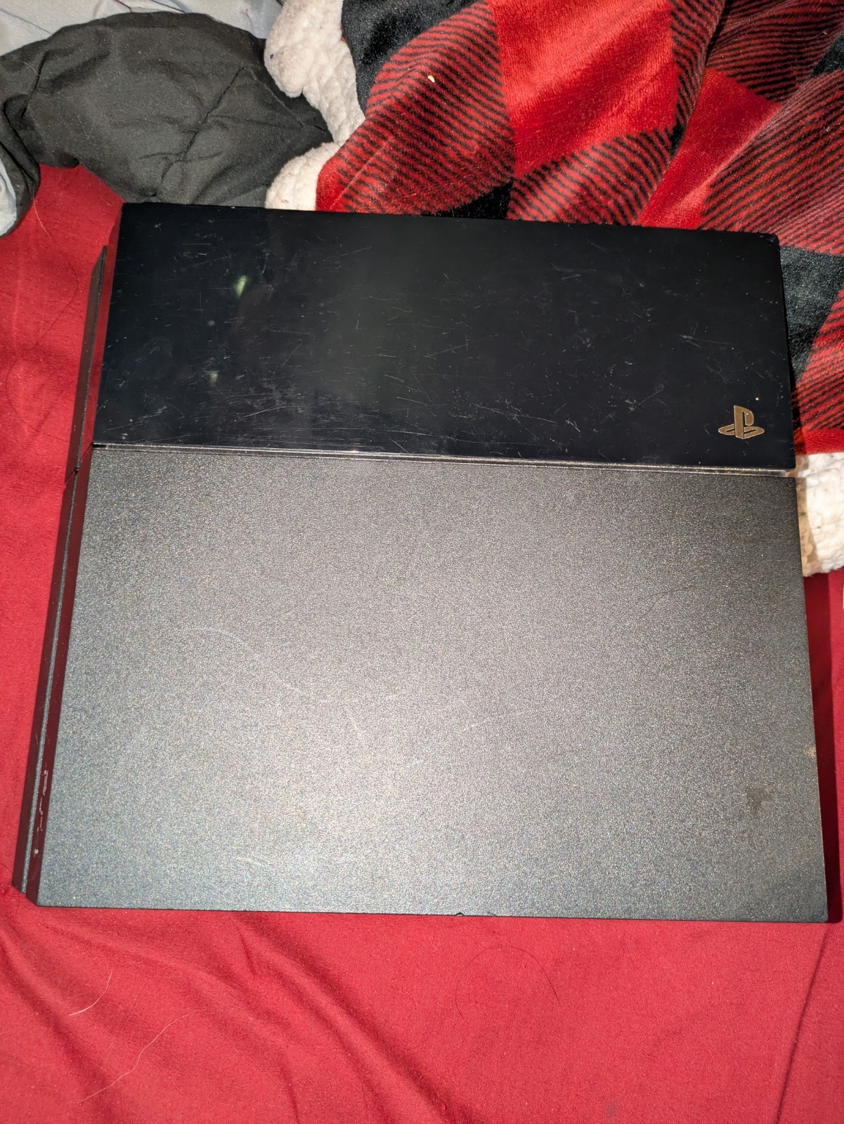 PlayStation 4, Regular, Very Used, Scratched Up A Lot, But Still Runs Perfectly