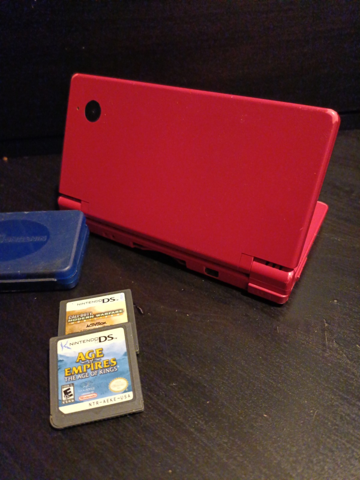 Nintendo DSi – Pink – Untested – With Games And Accessory