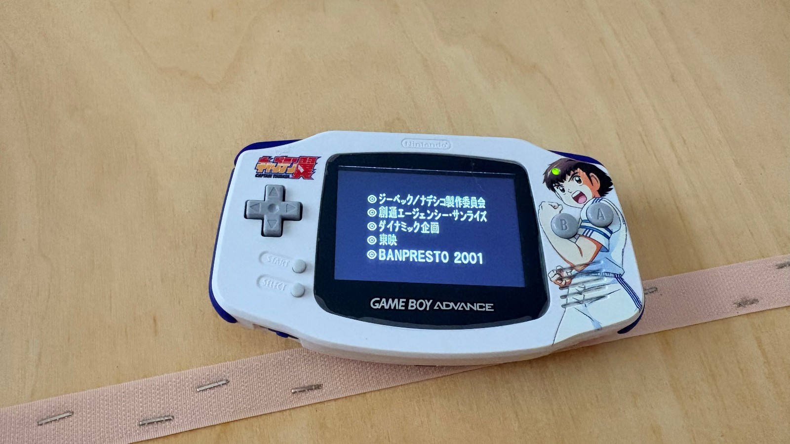 Nintendo Game Boy Advance Custom IPS Backlit USB-C Battery Console Tsubasa