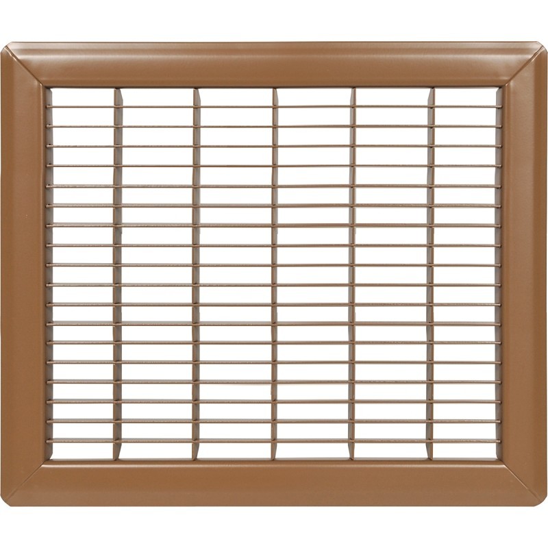 Imperial RG1184 Air Grille, 8 in L, 10 in W, Steel, Brown