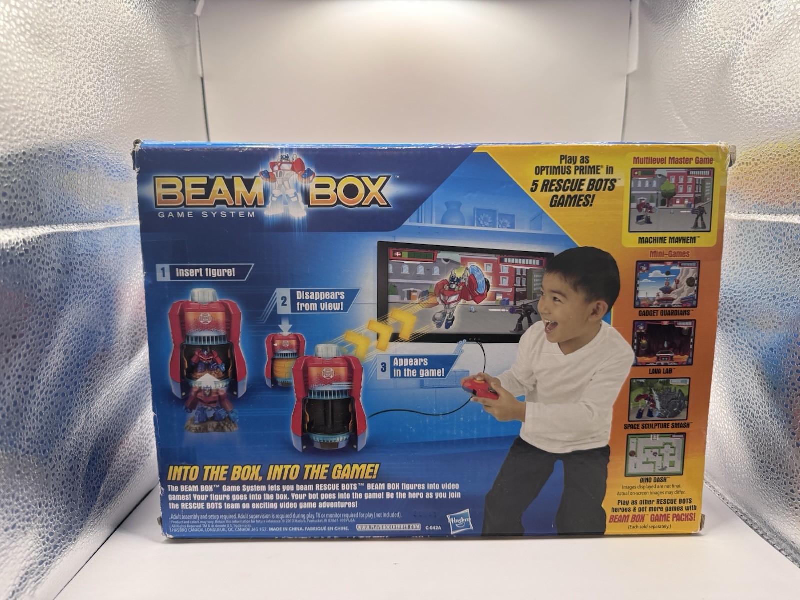 Playskool Heroes Transformers Rescue Bots Beam Box Game System Hasbro 2013