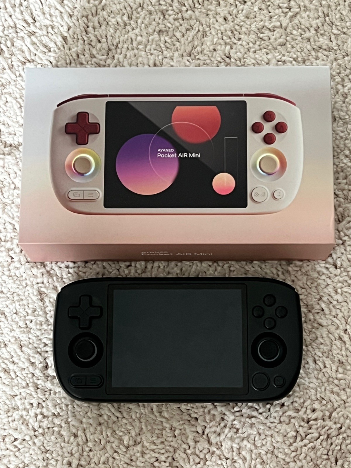 AYANEO Pocket AIR Mini Handheld Game Console 3GB 64GB Black