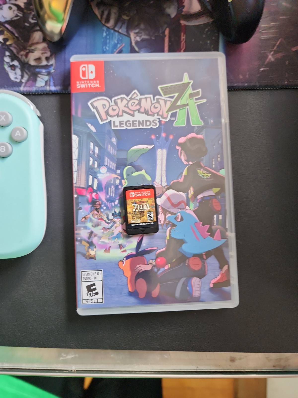 Nintendo Switch Bundle – Dock, Pro Controller, Hori Split Pad + Pokémon Legends