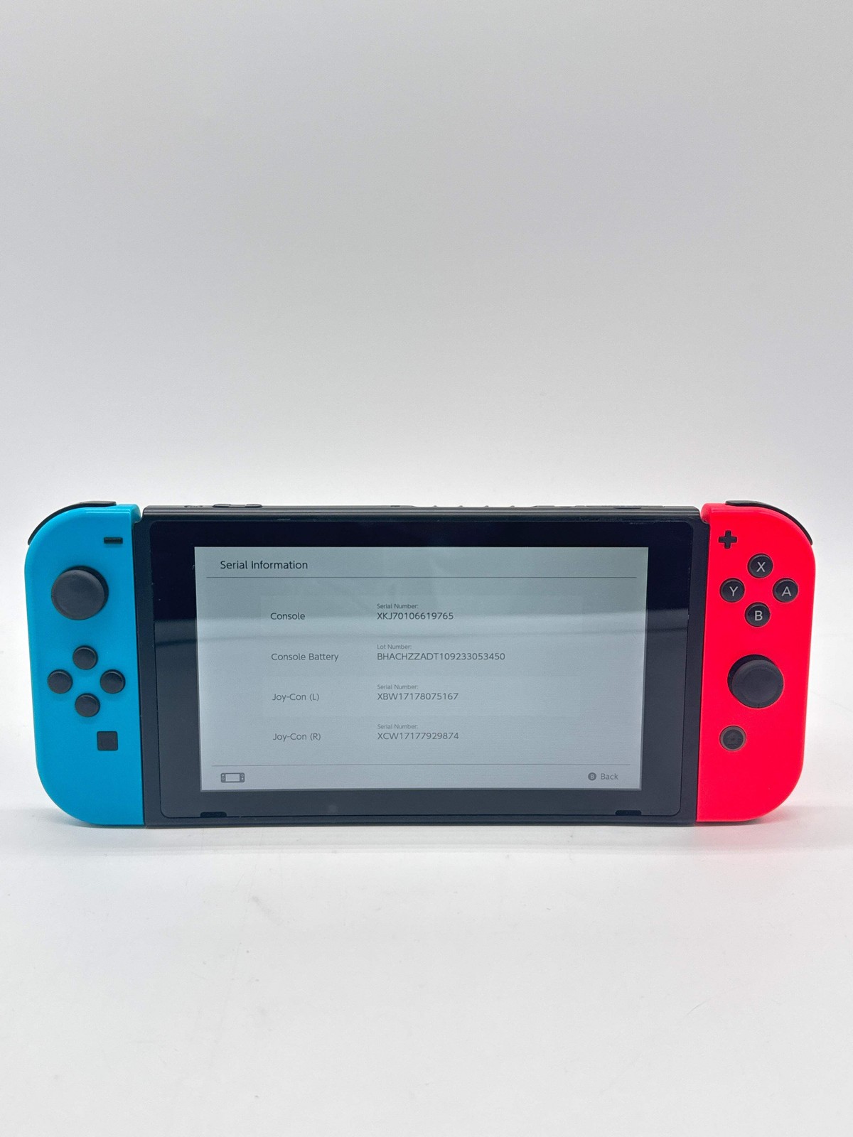 Nintendo Switch HAC-001 32GB Black Handheld Console w/ Joy-Cons