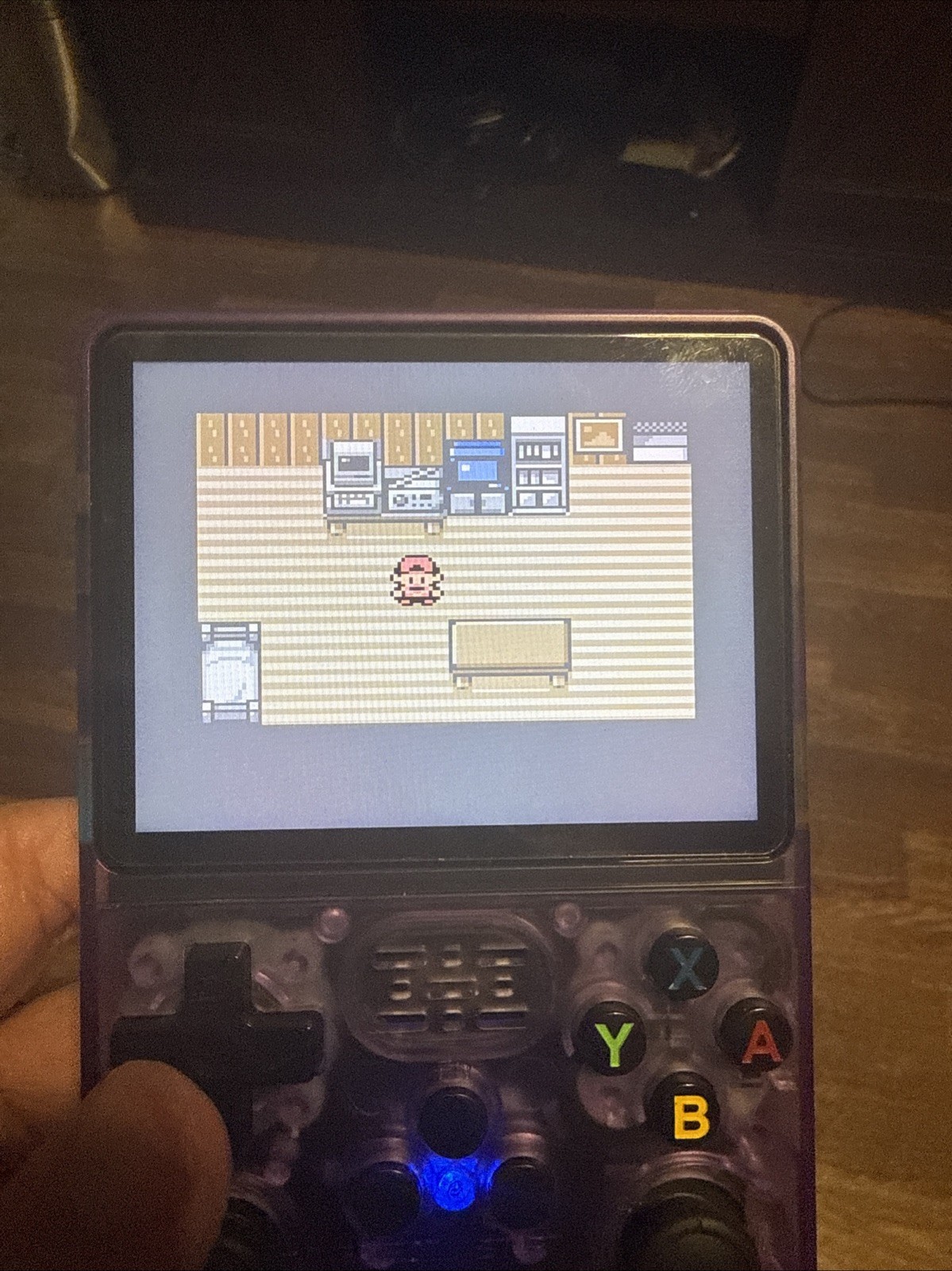 r36s handheld game console